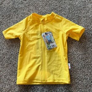 Sunny Yellow Kids Rashguard